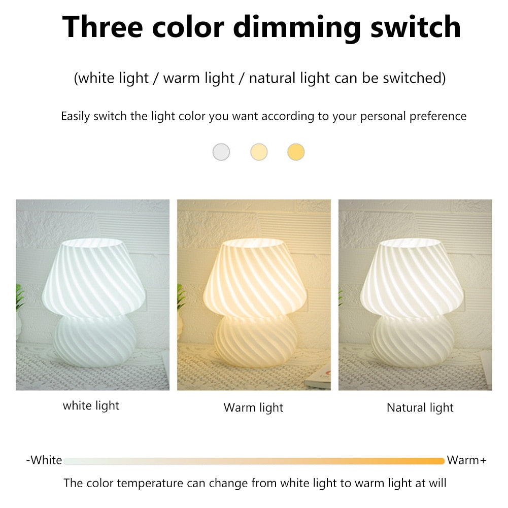 Mushroom Table Lamp